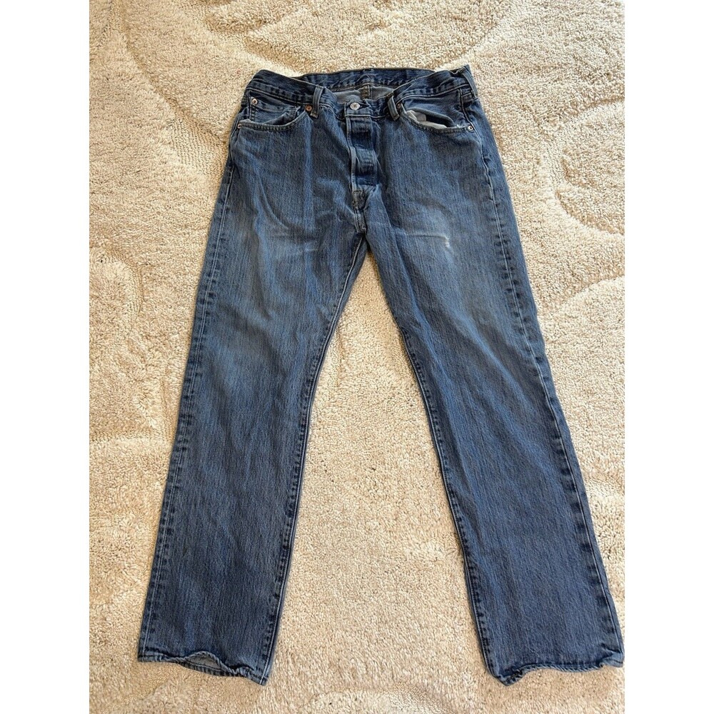 2005 Levis 501 Denim Jeans 36x32 Vintage